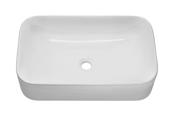 Ceramiczna umywalka nablatowa 61cm Biały Połysk UN-KATI60-SW 7857B(60) Comad