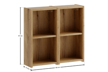 Zestaw meblowy z regałami set-noce 2ur 30x57