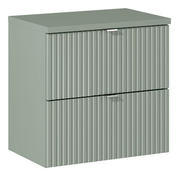 Zestaw mebli łazienkowych Line Reed Green 60cm z blatem – SET-LRG B RG 60CM S