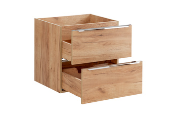 Szafka pod umywalkę Comad Dąb Złoty Craft 60 cm – CAPRI OAK 820A FSC