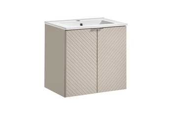 Zestaw mebli łazienkowych Viva Cashmere 60cm z umywalką meblową Dance – SET-VIC 60CM D DANCE