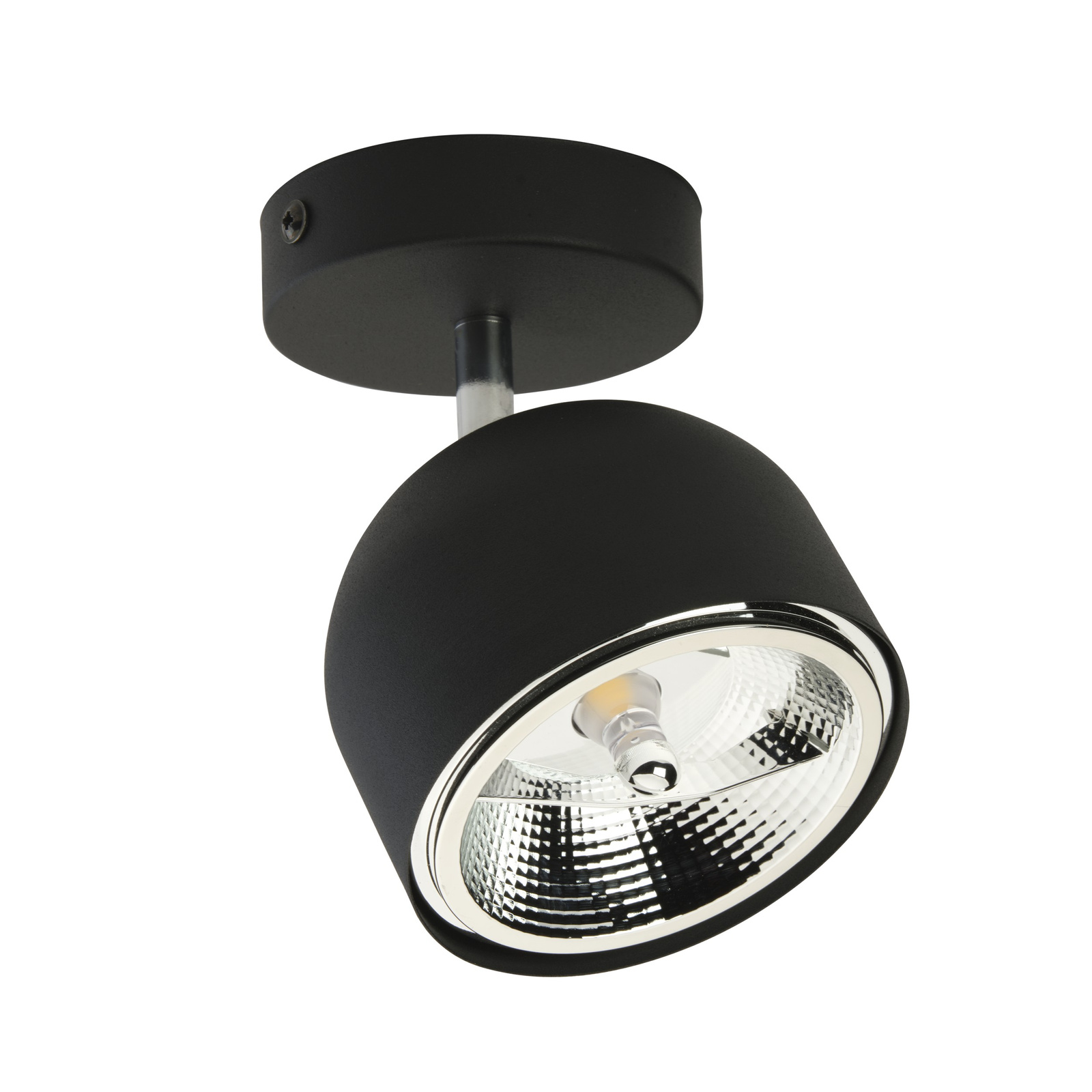 Altea czarna lampa sufitowa, spot w komplecie arwk 1xGU10 AR111