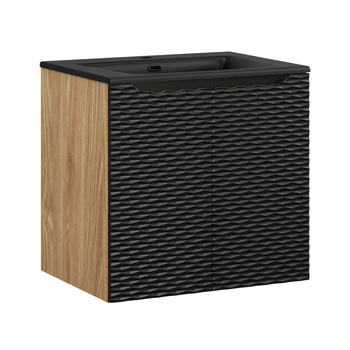 Zestaw mebli łazienkowych Ocean Black 60cm z umywalką meblową SKY – SET-OCBL 60CM D SKY BL