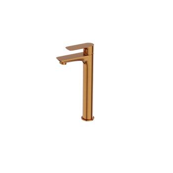 Bateria umywalkowa wysoka Spark Brushed Copper
