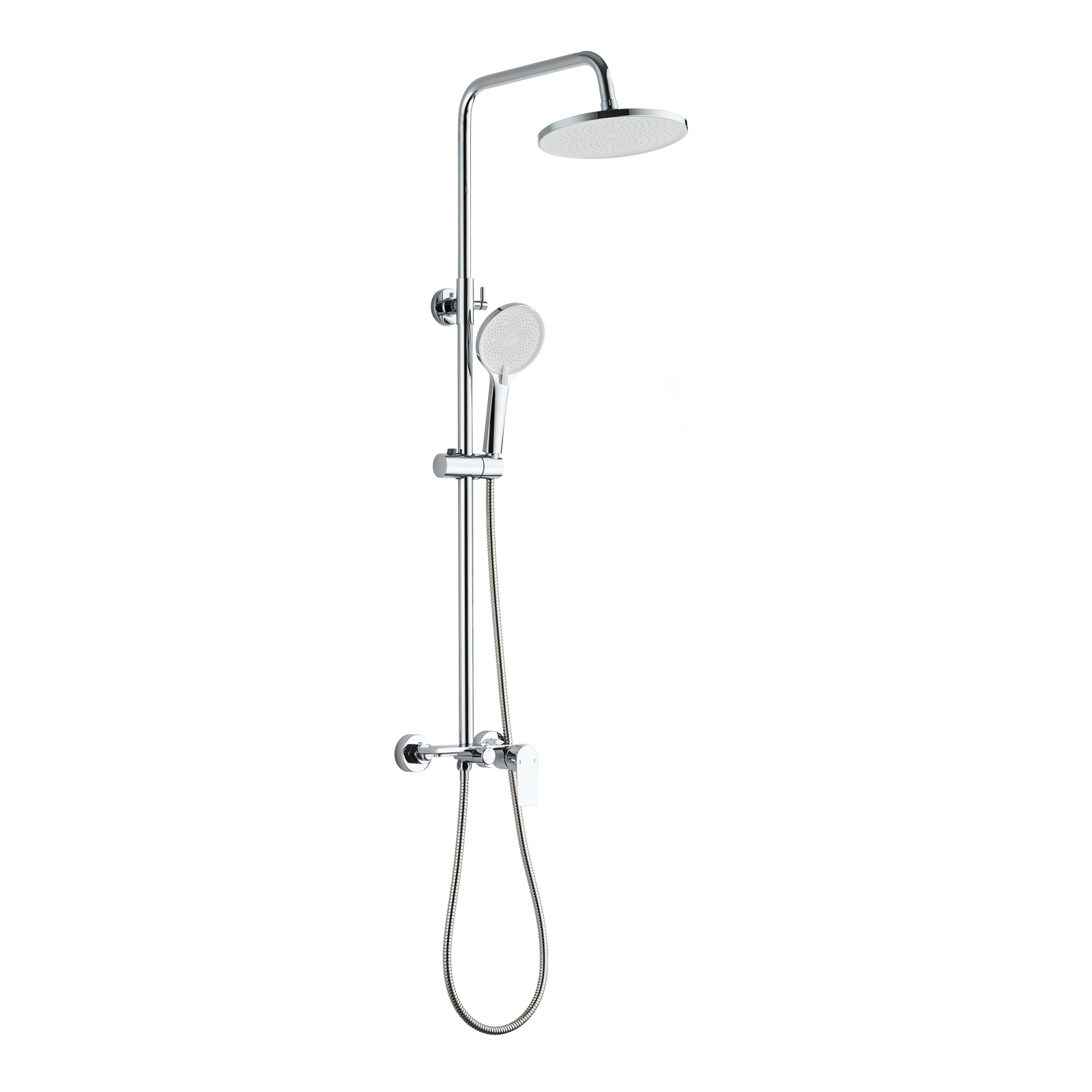 DESZCZOWNIA Z BATERIĄ NATRYSKOWĄ RIKIA CHROM