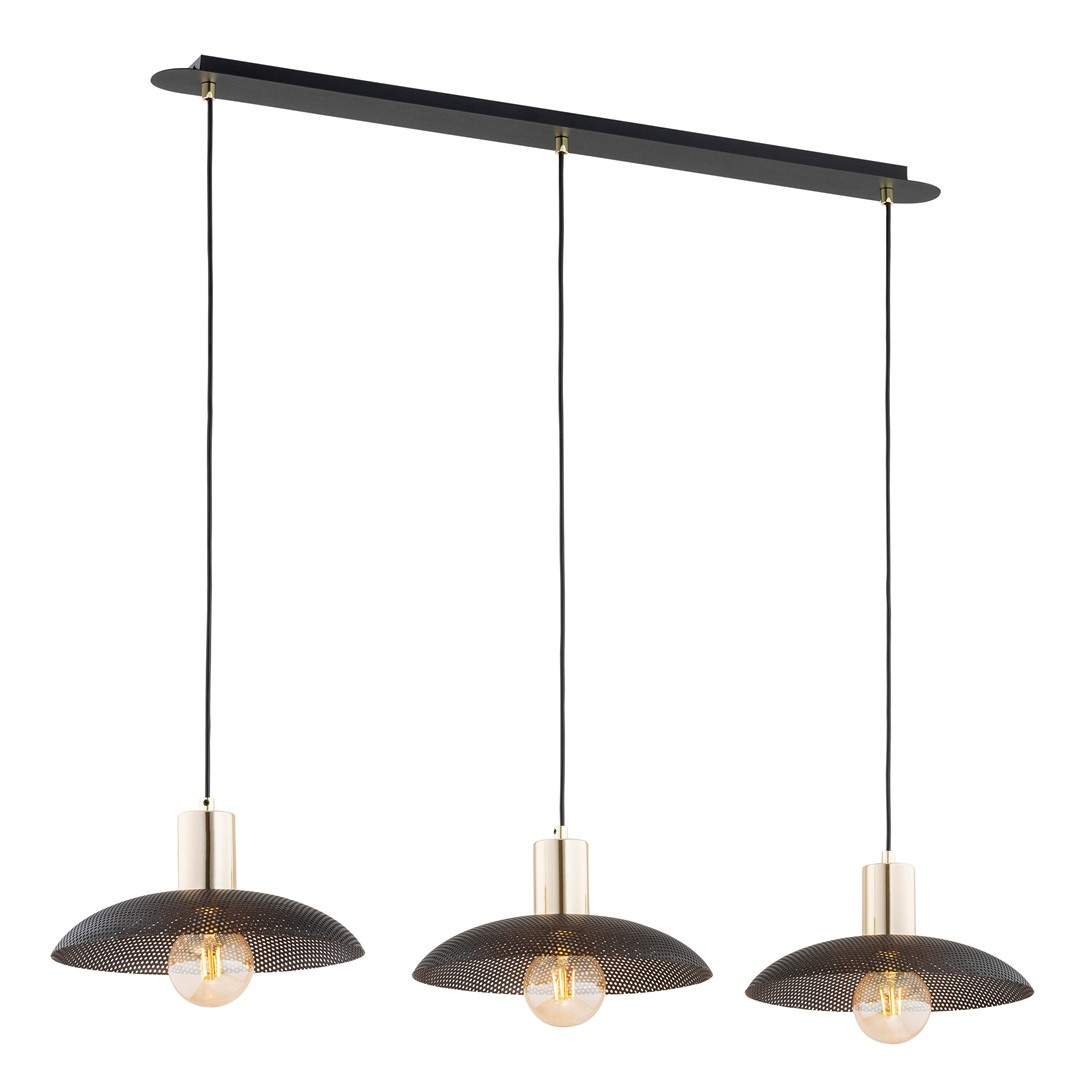 Lampa wisząca loftowa SPIRIT 3 BLACK 1320/3