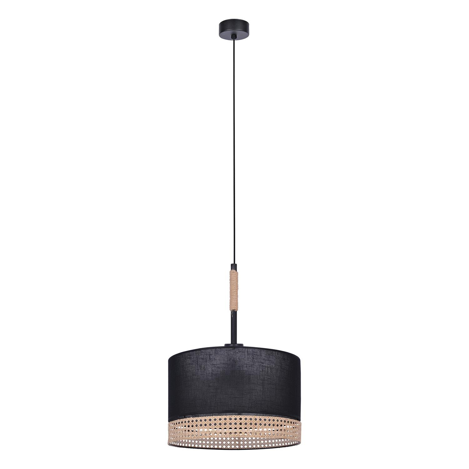 Regulowana lampa wiszca z abaurem w stylu boho K-4364 z serii VIMBO