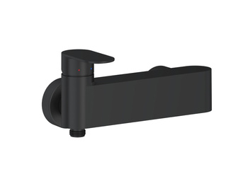 Bateria prysznicowa naścienna Ravak Chrome II 032.20 150 mm czarna X070464