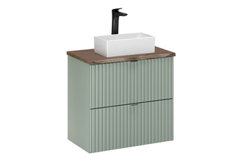 Zestaw meblowy 60cm z blatem i umywalką nablatową Gaja SET-LRG B NAT CASELLA 60CM UN GAJA