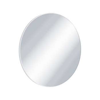 Virro lustro łazienkowe 80 cm okrągłe, biały mat