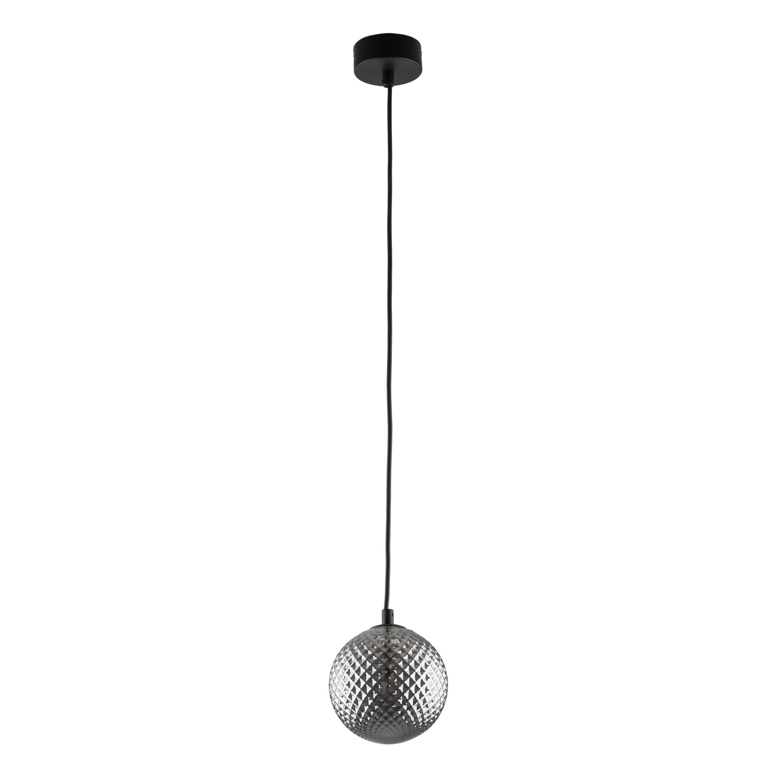 TK Lighting ELENA wiszca lampa czarna/grafit 1xG9 5745