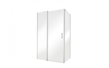 Besco Kabina prysznicowa  120x100 Eco C Chrom 120x100 cm (EC-120-PB100)