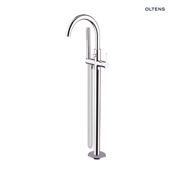 Oltens Rann bateria wannowo-prysznicowa wolnostojąca chrom 34304100