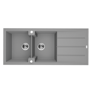 Canaria - zlewozmywak 2-komorowy z ociekaczem