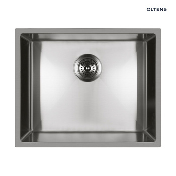 Oltens Stalvask zlewozmywak stalowy 1-komorowy 54x44 cm stal polerowana 71101100