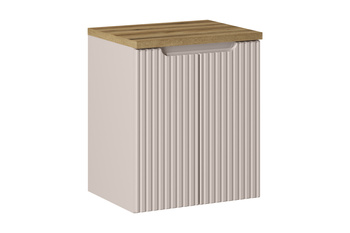 Zestaw mebli łazienkowych Nova Cashmere 50cm z blatem – SET-NOC B OAK 50CM D