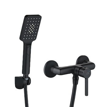 Alita - bateria natryskowa ścienna z zestawem natryskowym