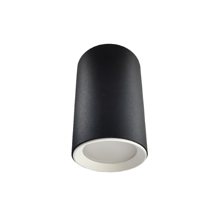 Tuba natynkowa Manacor 9 cm czarno - biae 1xGU10