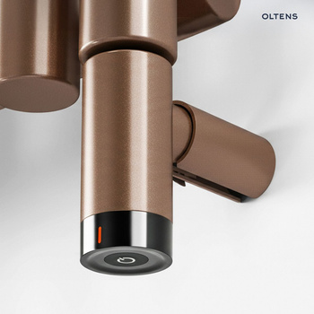 Oltens Varmare Jarn grzałka elektryczna 300 W miedź szczotkowana 55921\610 – grzałka elektryczna do grzejnika