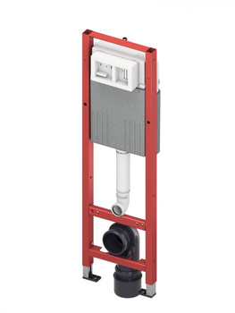 Stelaż WC podtynkowy TECE TECEbase 320×135×1120 mm | spłuczka 2/4 l, przód 9400440