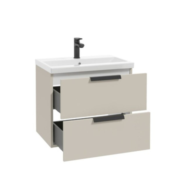 Szafka pod umywalkę Defra Faro D60 wisząca 60x40x50 cm kaszmir mat 001-D-06071