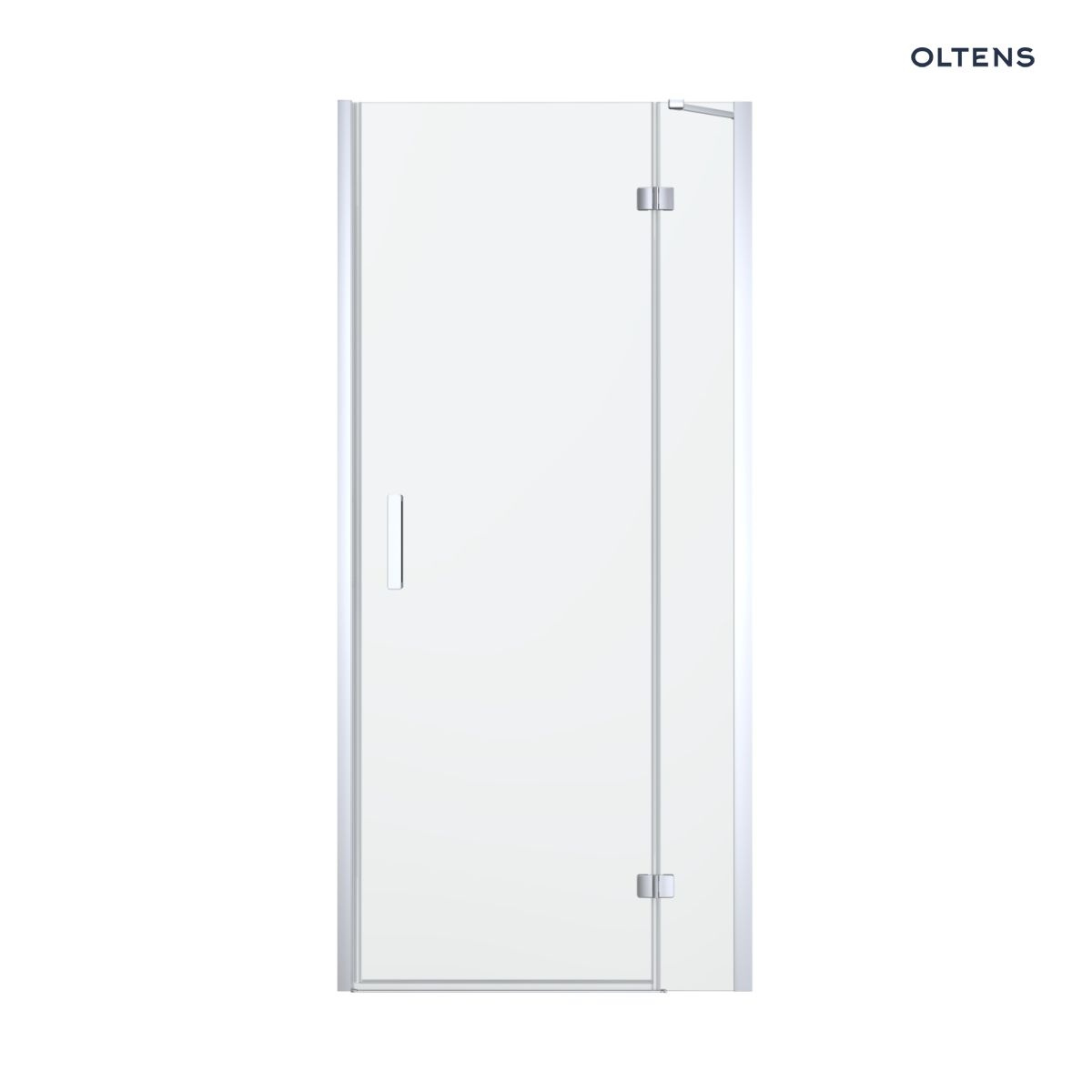 Oltens Disa drzwi prysznicowe 90 cm wnękowe szkło przezroczyste 21204100