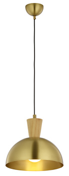 VITO kuchenny zwis złoty 1-płomienny satynowany 1838