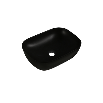 UMYWALKA NABL VITORIA INVENA TREND 45,5 CM PROSTOKĄT, CZARNY PÓŁMAT