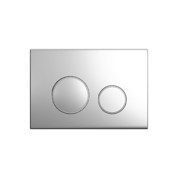 Nest przycisk spłukujący do stelaża podtynkowego WC Flaro Expert, chrom