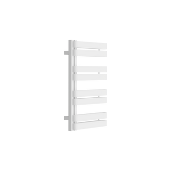Meteor Side grzejnik łazienkowy asymetryczny 72x50 cm, biały soft