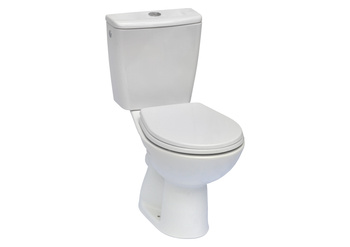 Zestaw kompakt ADELE miska wc z deską + zbiornik  o/poziomy  A34P19V000