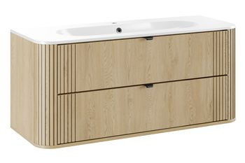 Zestaw mebli łazienkowych Ovalia Cremona 120cm z umywalką meblową Pure – set-ovc 120cm um pure