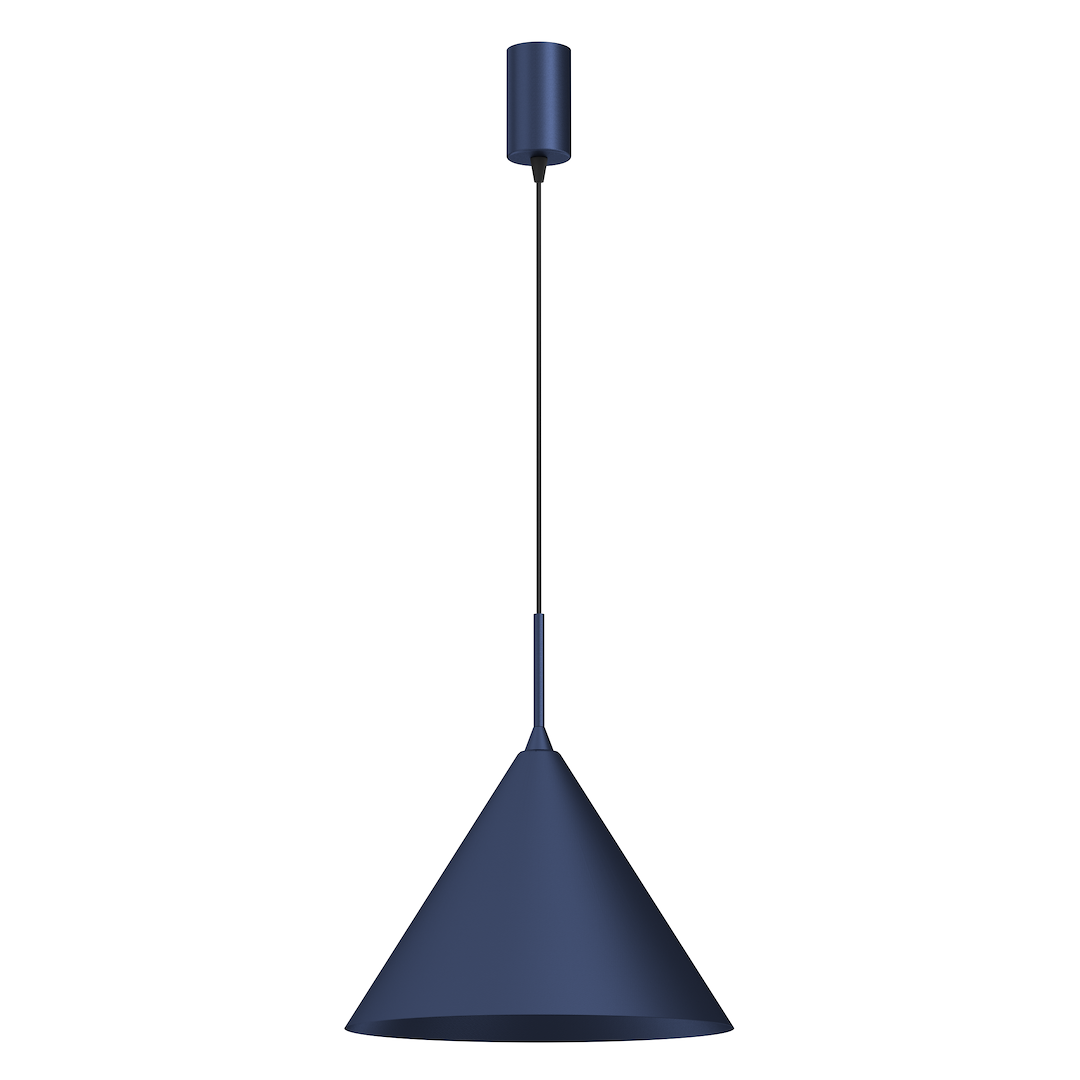 Lampa wiszca CAPITAL NAVY BLUE O32cm 1xGX53