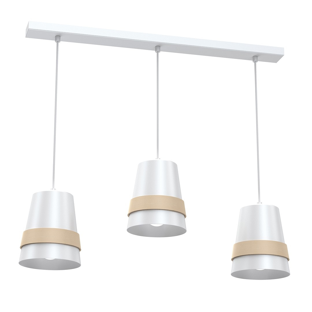 Lampa wiszca VENEZIA WHITE 3xE27