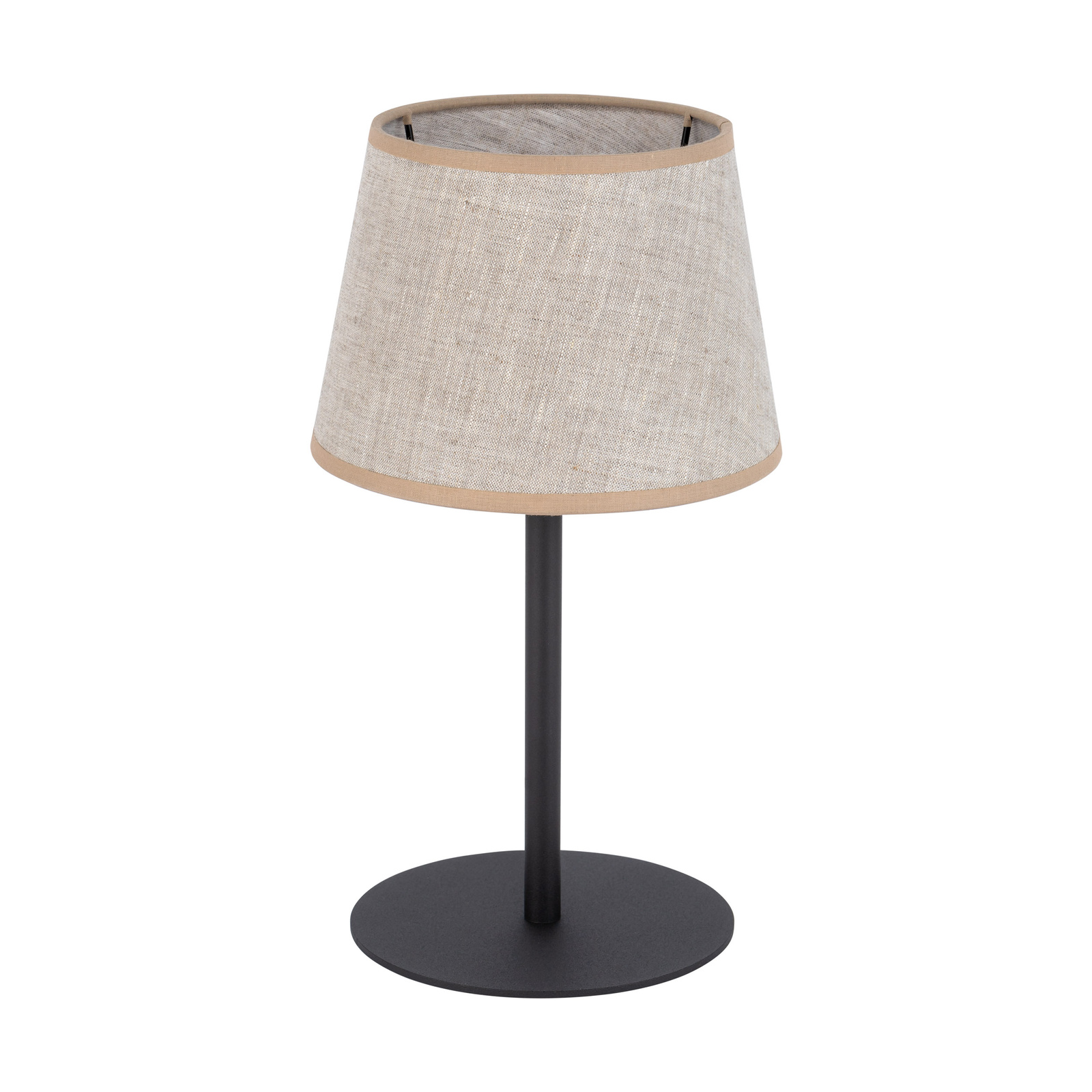 Lampka nocna czarna/be MAJA NATURE 5546