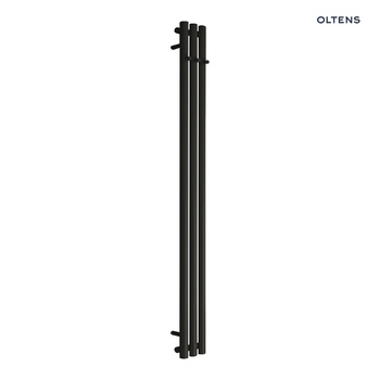 Oltens Stang grzejnik łazienkowy 150x15 cm czarny 55019300