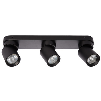 Pointa 3 spot czarny 3xGU10