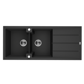 Canaria - zlewozmywak 2-komorowy z ociekaczem