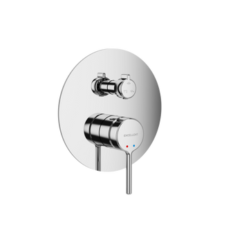 PI bateria prysznicowo-wannowa podtynkowa 2 funkcyjna, chrom