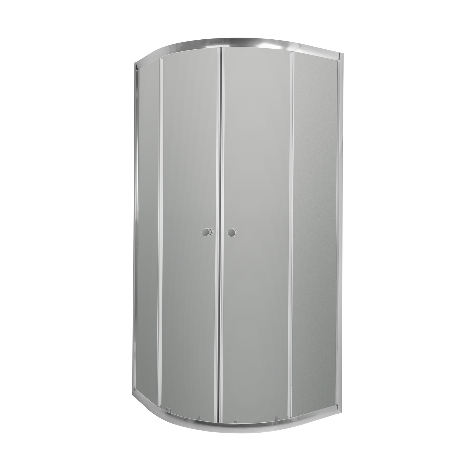 KABINA NATR.PӣOK.VITORIA 90X90 PR.CHROM SZK. GRAFIT