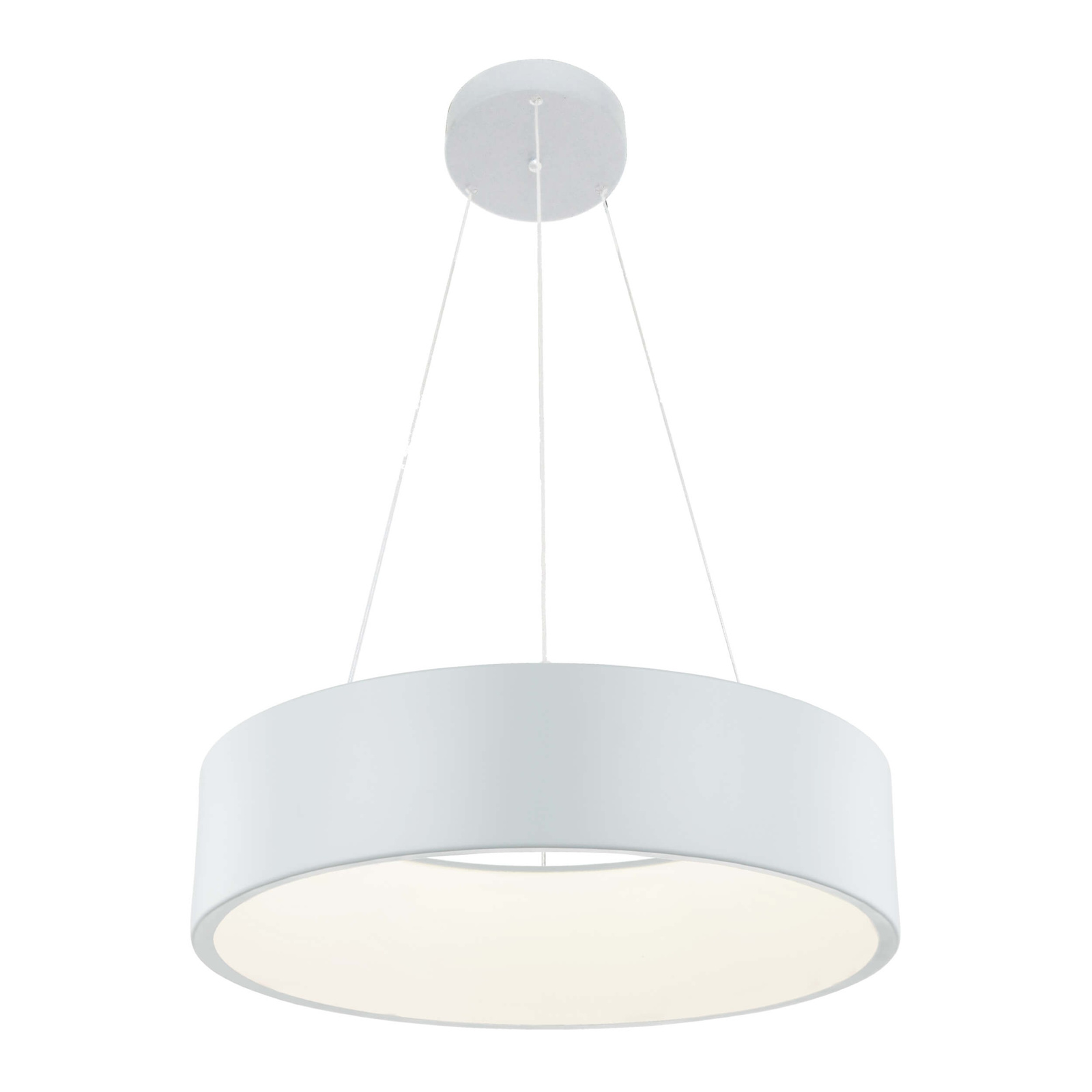 Lampa wisząca Malaga biała LED 3000K