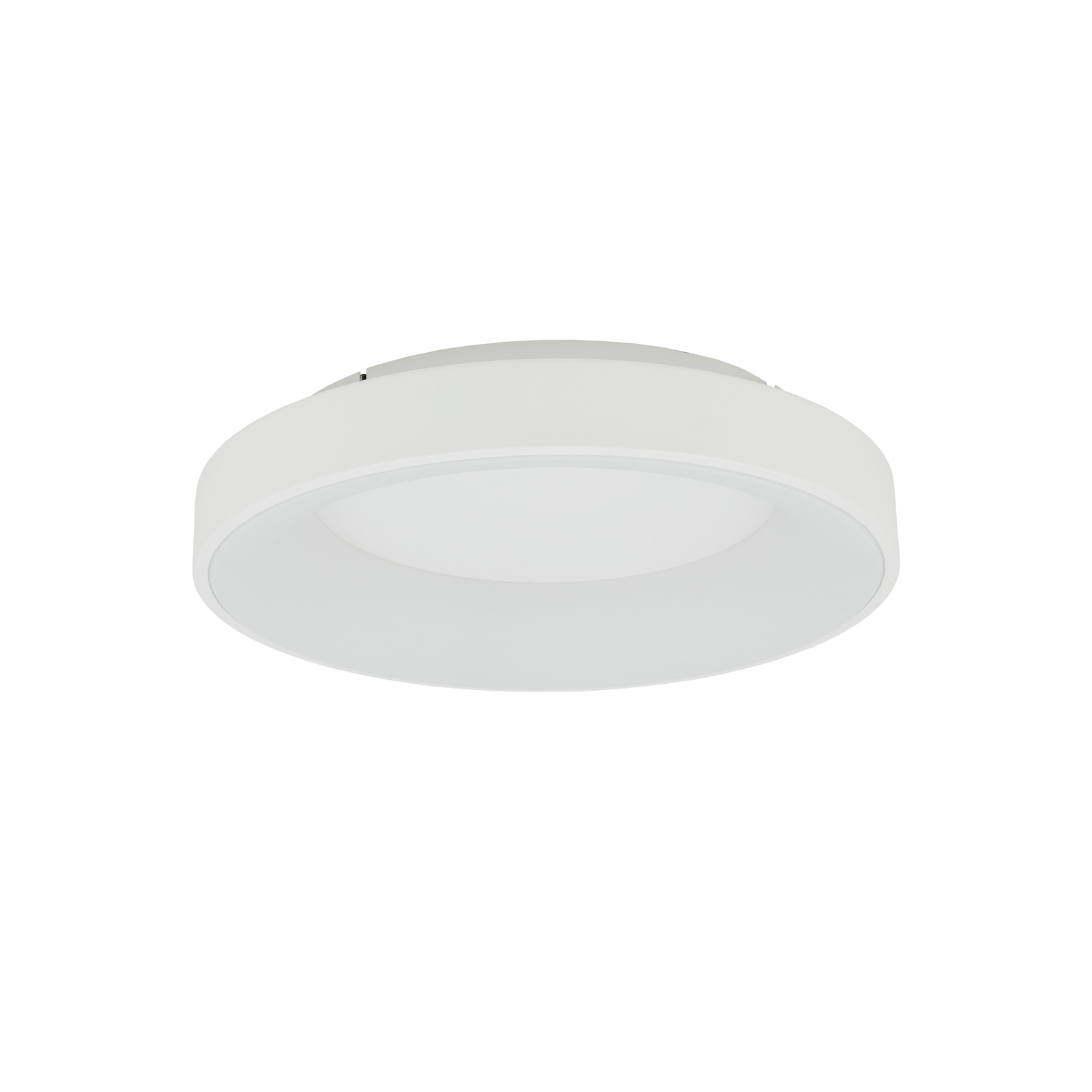 Nowoczesny plafon łazienkowy okrągły biały LED 48cm 11204