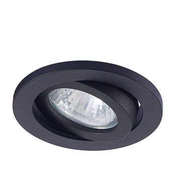 Ruchome oczko podtynkowe Lagos czarne IP20 1xGU10