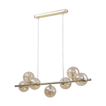 Złota lampa wisząca ESTERA GOLD 6xG9 TK Lighting 5668