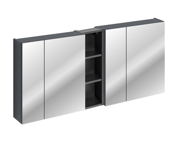 Zestaw mebli łazienkowych Santa Fe Deep Blue 140cm z 2 szafkami z lustrem – set-sfdb 140cm lu r