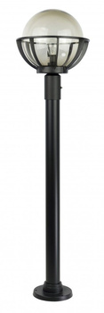 Lampa zewntrzna stojąca kula z koszykiem 130cm czarny 250 K 5002/1/KPO 250 FU Su-Ma