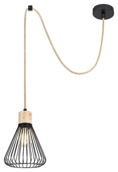 3148 Farfalle Lampa wisząca IP20 czarny E27 1x MAX 40