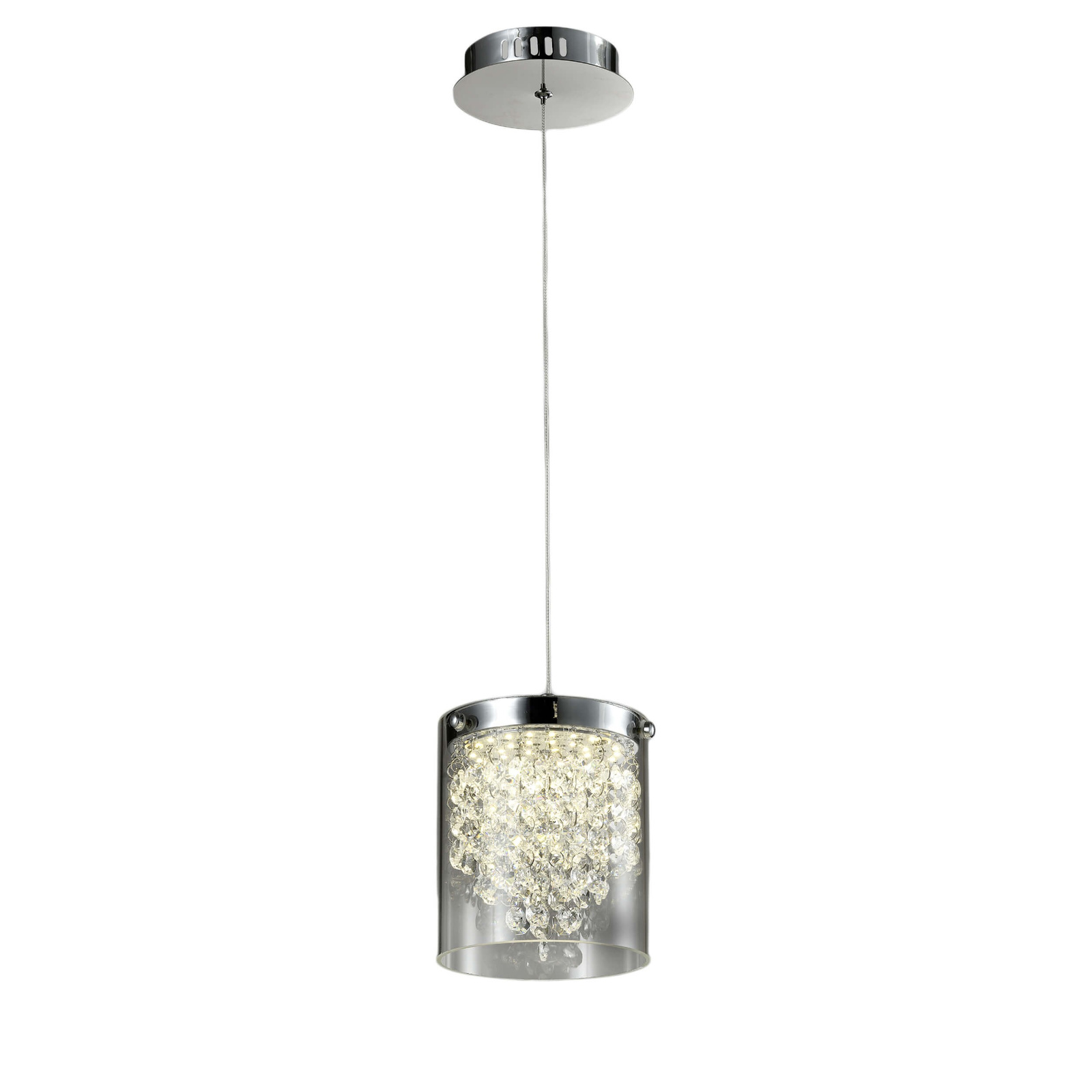 Lampa wisząca Cantos chrom LED 4000K