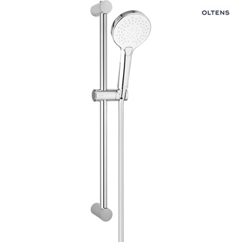 Oltens Driva EasyClick Alling 60 zestaw prysznicowy chrom/biały 36001110