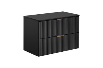 Zestaw mebli łazienkowych Adel Black 80cm – SET -ADB B 80 CM